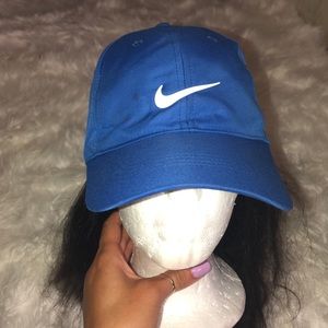 blue nike hat